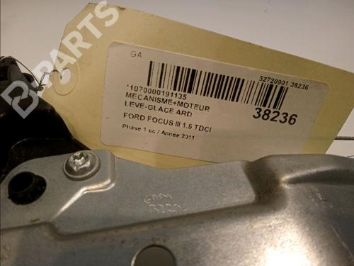 Rear right window mechanism FORD FOCUS III 1.6 TDCi | BP11343212C25 