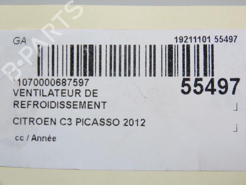 Radiator fan CITROËN C3 Picasso (SH_) 1.6 VTi 120 | BP30978802M35