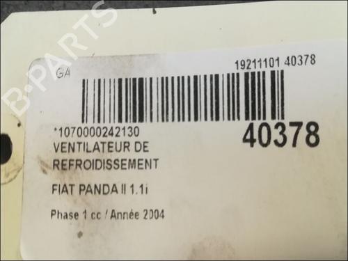 Used Radiator fan Radiator fan FIAT PANDA (169_) 1.1 (169.AXA1A) (54 hp) 11425596 11425596
