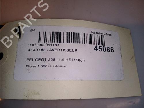 Used Horn PEUGEOT 308 SW I (4E_, 4H_) 1.6 HDi (109 hp) 14874970