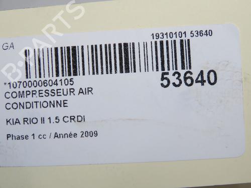AC compressor KIA RIO II (JB) 1.5 CRDi | BP36850207M34  - Image 6
