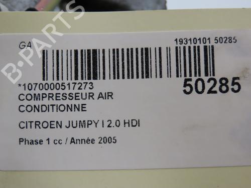 Used AC compressor CITROËN JUMPY I Van (BS_, BT_, BY_, BZ_) 2.0 HDi 95 (94 hp) 19162125