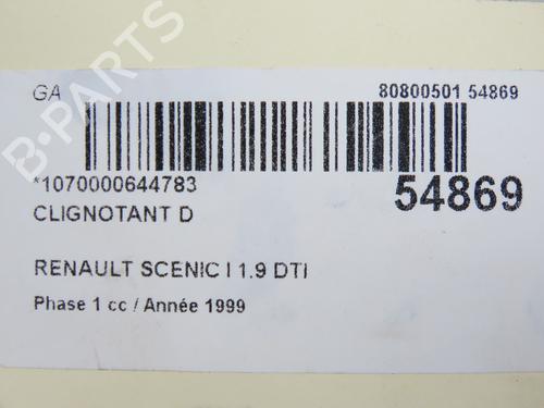 Used Right front indicator RENAULT MEGANE Scenic (JA0/1_) 1.9 dTi (JA0N) (98 hp) 31121115