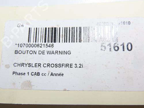 Warning switch CHRYSLER CROSSFIRE 3.2 | BP31120417I22 - Image 4