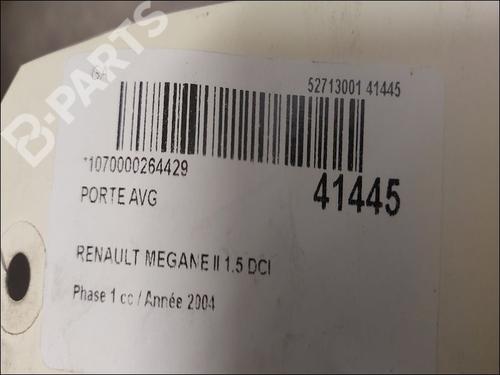 Left front door RENAULT MEGANE II (BM0/1_, CM0/1_) 1.5 dCi (BM0F, BM0T, BM2B, CM0F, CM0T) | BP9611917C2 