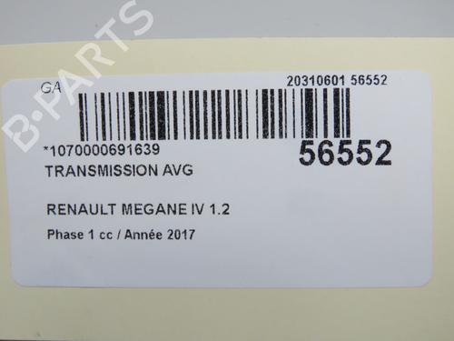 Left front driveshaft RENAULT MEGANE IV Hatchback (B9A/M/N_) 1.2 TCe 100 (B9MS) | BP33561782M38 - Image 6