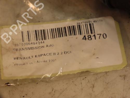 Used Left front driveshaft RENAULT ESPACE III (JE0_) 2.2 dCi (JE0K) (130 hp) 23172876