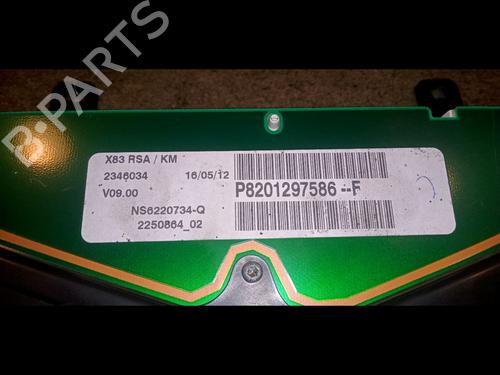 Used Instrument cluster NISSAN PRIMASTAR Bus (X83) dCi 120 (114 hp) 9729661