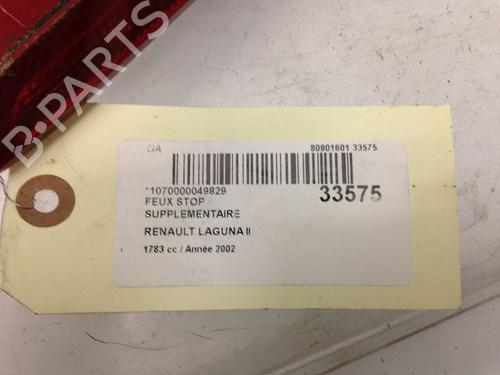 Used Third brake light RENAULT LAGUNA II (BG0/1_) [2001-2007]  23178096