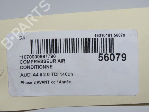 AC compressor AUDI A4 B7 Avant (8ED) 2.0 TDI | BP33633894M34 - Image 8
