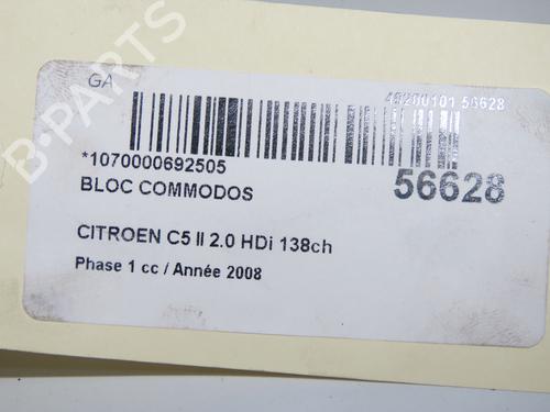 Steering column stalk CITROËN C5 III (RD_) 2.0 HDi (RDRHD8, RDRHDJ, RDRHR8, RDRHRJ) | BP32004970I23