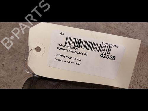 Washer pump CITROËN C2 (JM_) 1.4 HDi | BP14881563E24 