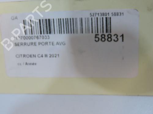 front-left-lock-citroen-c4-iii-ba_-bb_-bc_-2020-40274018 main image