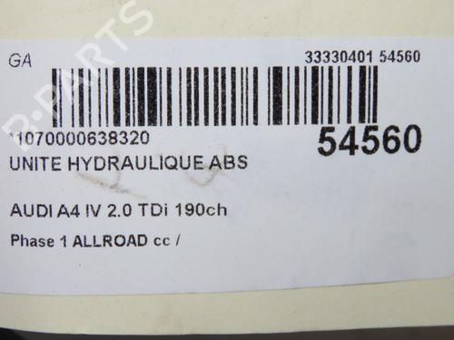 ABS pump AUDI A4 B9 (8W2, 8WC) 2.0 TDI | BP40554258M43 - Image 8