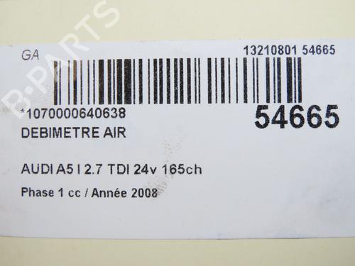 Mass air flow sensor AUDI A5 (8T3) 2.7 TDI | BP31634156M95  - Image 6
