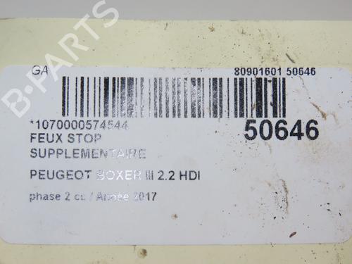 Bremselys PEUGEOT BOXER Van 2.0 BlueHDi 130 (130 hp) 26381315