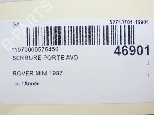 Used Front right lock Front right lock ROVER MINI Hatchback 1300 (63 hp) 28831564 28831564