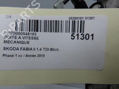Gearbox SKODA FABIA II (542) 1.4 TDI | BP28967268M3 - Image 6