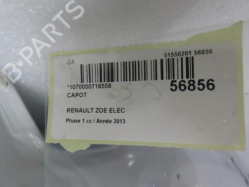 Motorhjelm RENAULT ZOE (BFM_) ZOE | BP36246699C1  - Image 7