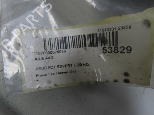 Left front fenders PEUGEOT EXPERT Van (VF3A_, VF3U_, VF3X_) 2.0 HDi 130 | BP28830986C41 