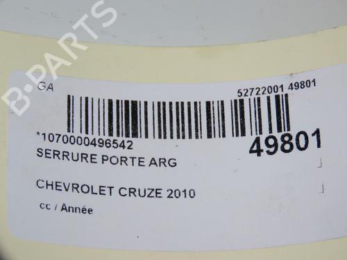 Rear left lock CHEVROLET CRUZE (J300) 1.8 | BP18351484C100