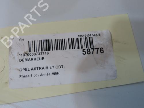 Starter OPEL ASTRA H GTC (A04) 1.7 CDTi (L08) | BP36395695M8 - Image 4