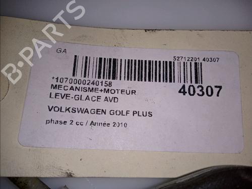 Used Front right window mechanism VW GOLF PLUS V (5M1, 521) 1.6 TDI (105 hp) 11102141