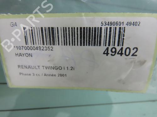 Used Tailgate Tailgate RENAULT TWINGO I (C06_) 1.2 (C066, C068) (58 hp) 39756541 39756541