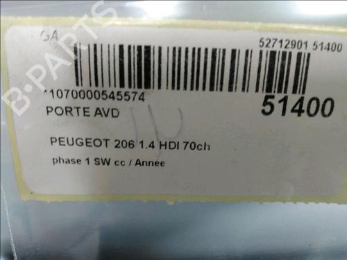 Right front door PEUGEOT 206 SW (2E/K) 1.4 HDi | BP24358985C3 