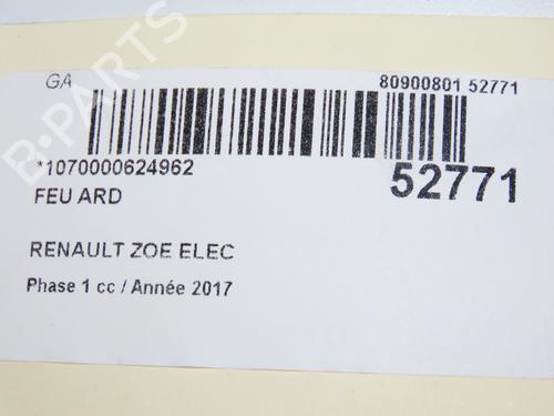 Right taillight RENAULT ZOE (BFM_) Electric (BFME) | BP33032238C35  - Image 5