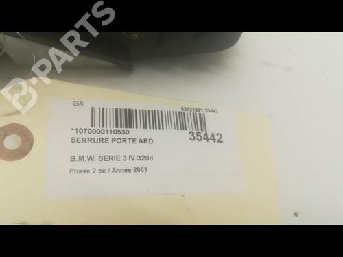 Rear right lock BMW 3 (E46) 320 d | BP9597733C99 