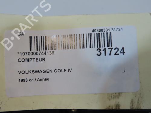 Used Instrument cluster Instrument cluster VW GOLF IV (1J1) 1.9 SDI (68 hp) 33836428 33836428