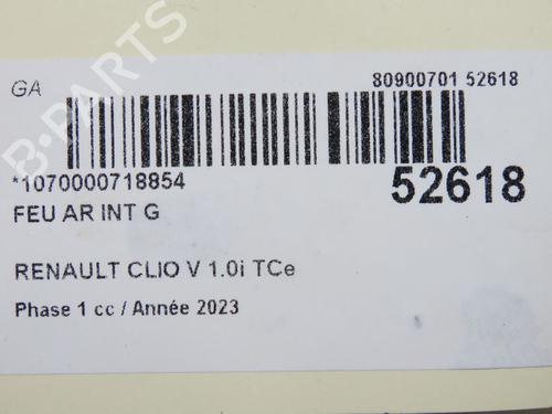Left tailgate light RENAULT CLIO V (B7_) 1.0 TCe 90 (B7MT) | BP39893995C79 - Image 5