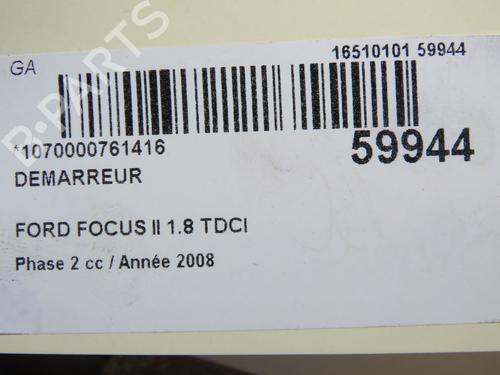Starter FORD FOCUS II (DA_, HCP, DP) 1.8 TDCi | BP36657571M8 - Image 6