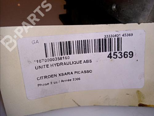 ABS pump CITROËN XSARA PICASSO (N68) 1.6 HDi | BP11100352M43 