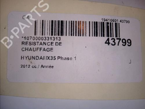 Used Heater resistor HYUNDAI ix35 (LM, EL, ELH) 2.0 CRDi 4WD (136 hp) 11677445