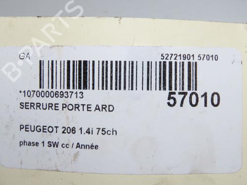 rear-right-lock-peugeot-206-sw-2ek-2002-33561862 main image