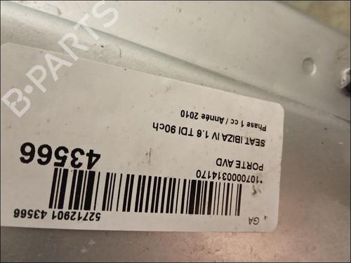 Used Right front door SEAT IBIZA IV (6J5, 6P1) 1.6 TDI (90 hp) 9617722