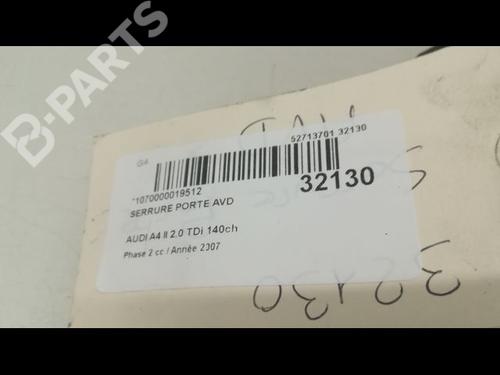 Front right lock AUDI A4 B7 (8EC) 2.0 TDI 16V | BP9596836C97 