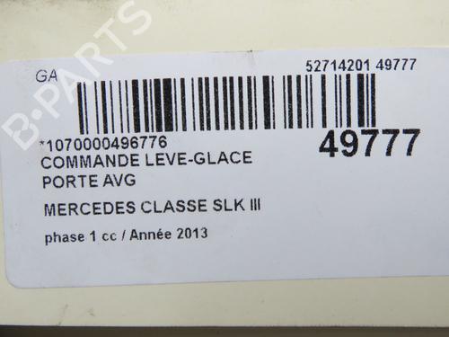 Left front window switch MERCEDES-BENZ SLK (R172) 200 (172.448) | BP37163351I27 - Image 5