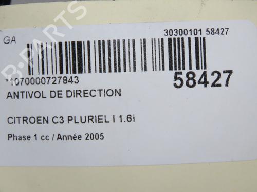 Ignition barrel CITROËN C3 Pluriel (HB_) 1.6 | BP36444364M48 - Image 5