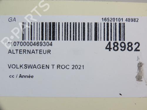 Generator VW T-ROC (A11, D11) 2.0 TDI | BP28801422M7 