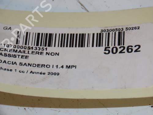 Steering rack DACIA SANDERO 1.4 MPI LPG | BP16832901M22 