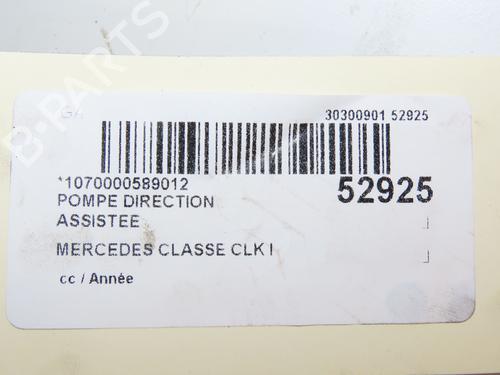 Pompe de direction assistée MERCEDES-BENZ CLK (C208) CLK 230 Kompressor (208.347) | BP28967480M99 