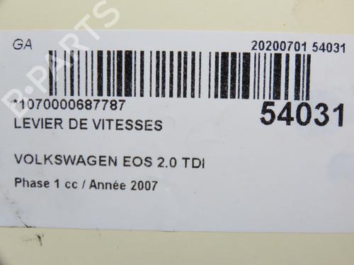 Used Gear lever VW EOS (1F7, 1F8) 2.0 TDI (140 hp) 30824899