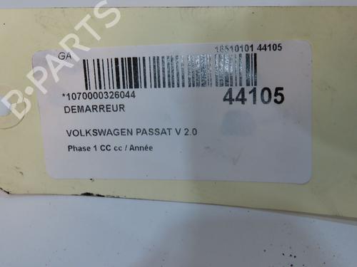 Used Starter Starter VW PASSAT CC B6 (357) 2.0 TDI (140 hp) 9821639 9821639