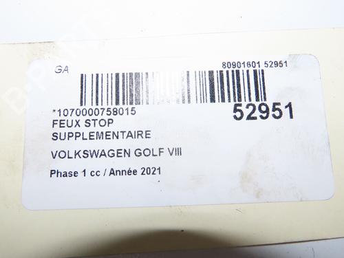 Third brake light VW GOLF VIII (CD1, DA1) 2.0 GTI Clubsport | BP38942777L11 - Image 4