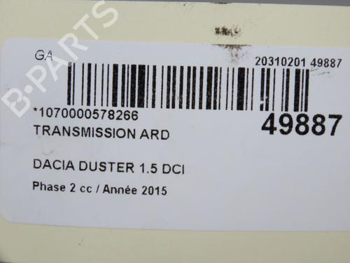Right rear driveshaft DACIA DUSTER (HS_) 1.5 dCi 4x4 | BP33893105M41 - Image 5