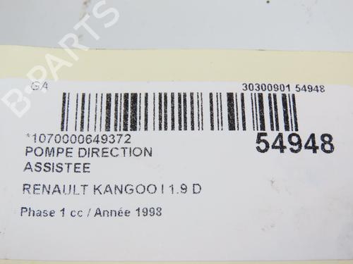Used Steering pump RENAULT KANGOO Express (FC0/1_) D 65 1.9 (FC0E, FC02, FC0J, FC0N) (64 hp) 29263791