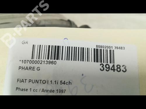 Left headlight FIAT PUNTO (176_) 55 1.1 | BP9605527C28